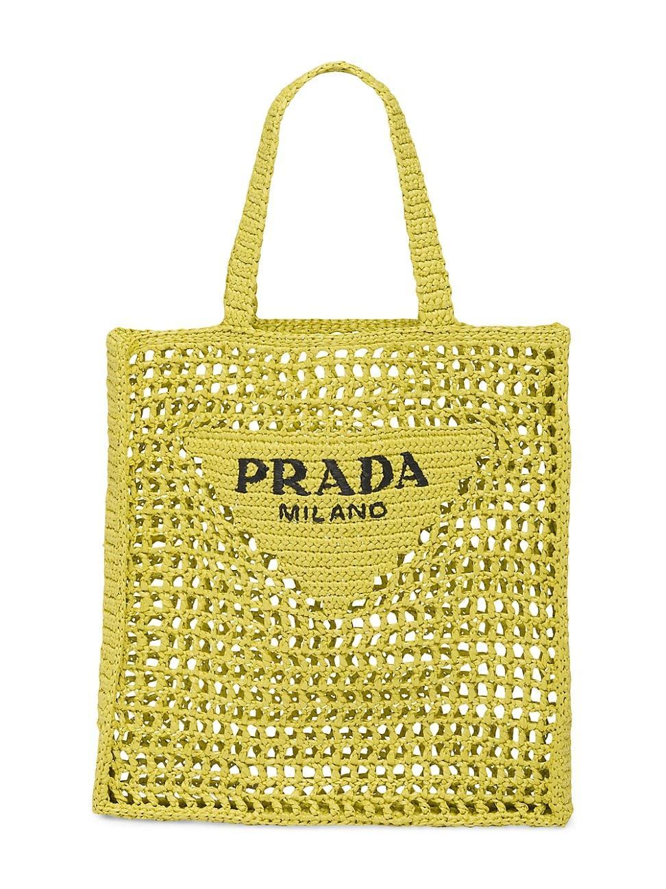 Womens Raffia Tote Bag Product Image