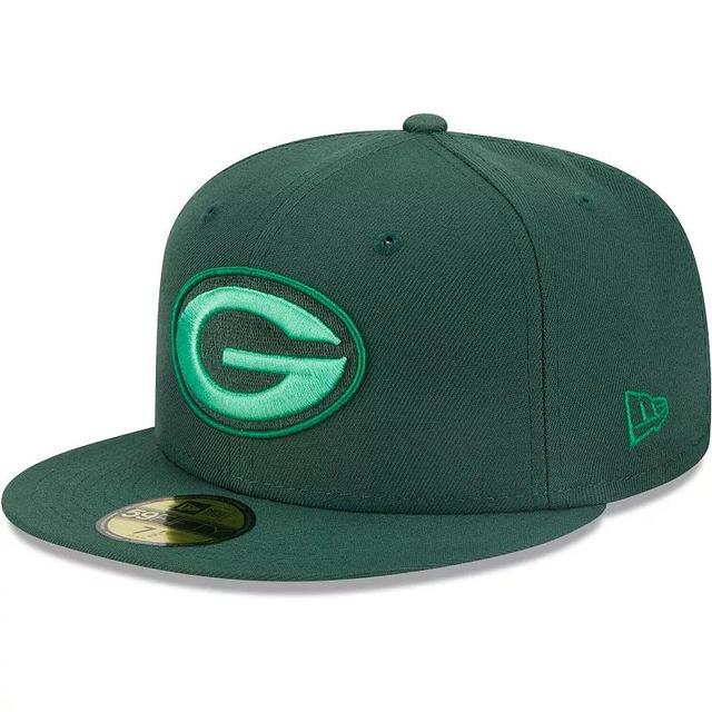 Mens New Era Bay Packers Monocamo 59FIFTY Fitted Hat Product Image