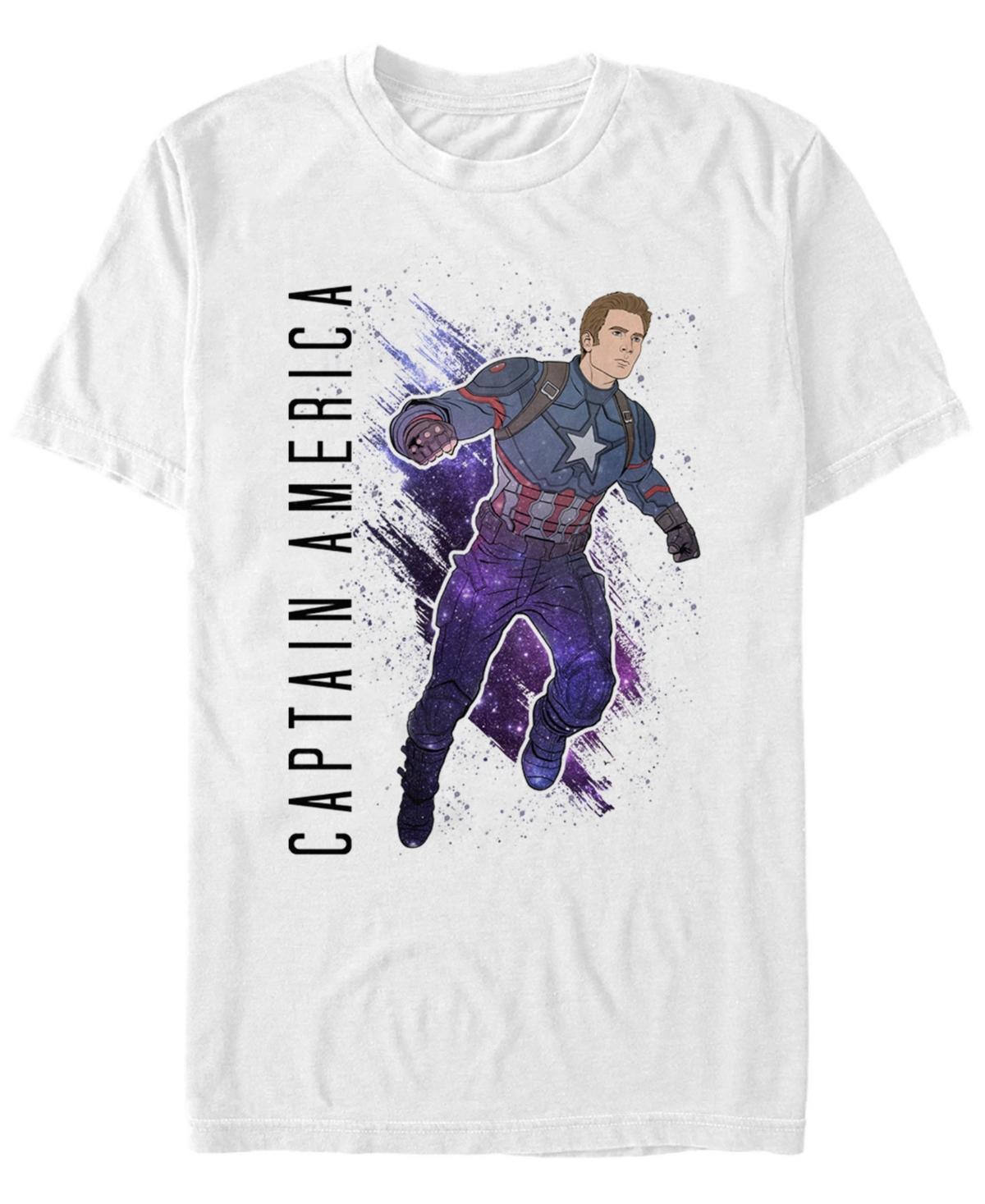 Mens Avengers Captain America Painted Tee Product Image