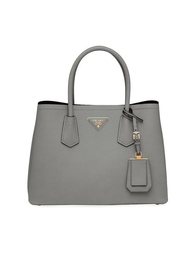 Womens Small Saffiano Leather Double Bag Product Image