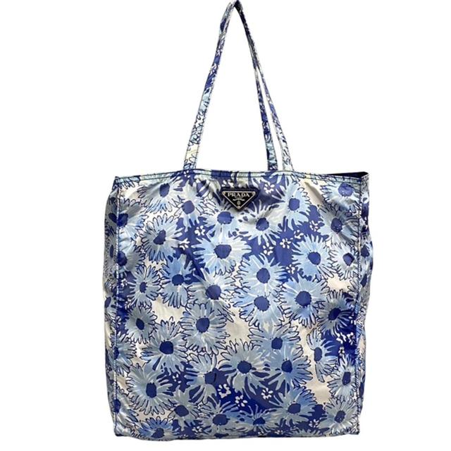 Tessuto Synthetic Tote Bag () In Blue Product Image