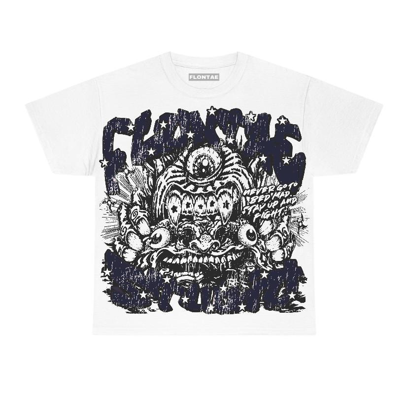 Midnight Navy 1s Flontae T-Shirt Seems Fair Graphic Product Image