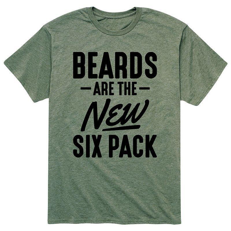 Mens Beards Are The New Six Pack tee Product Image