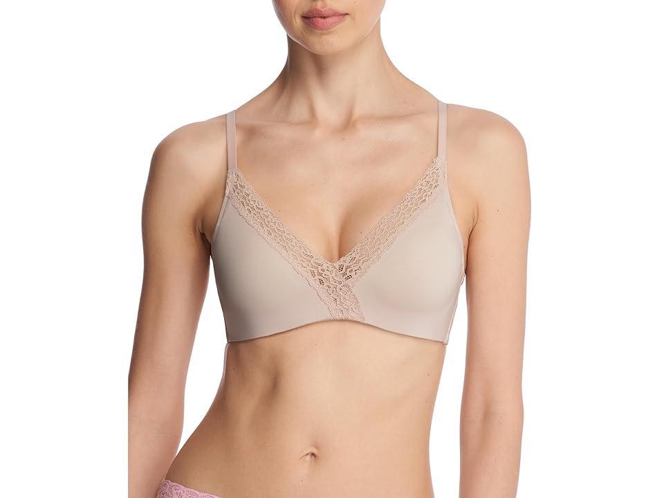 Natori Simply Lace Contour Plunge Underwire Bra Product Image