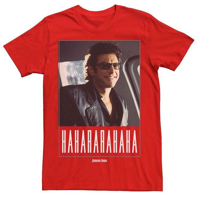 Mens Jurassic Park Ian Malcolm Hahararahaha Tee Product Image