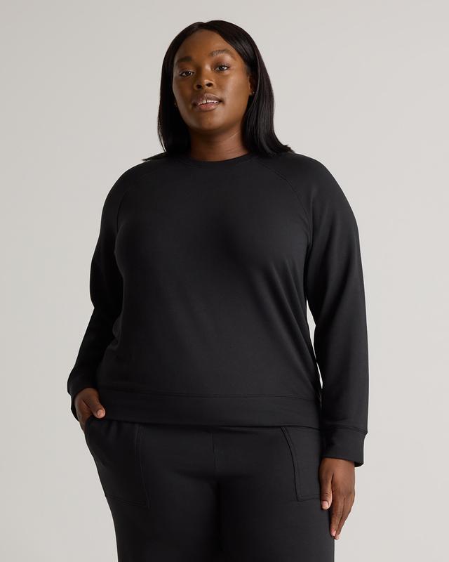 Women's Extended Sizes SuperSoft Fleece Crew Product Image