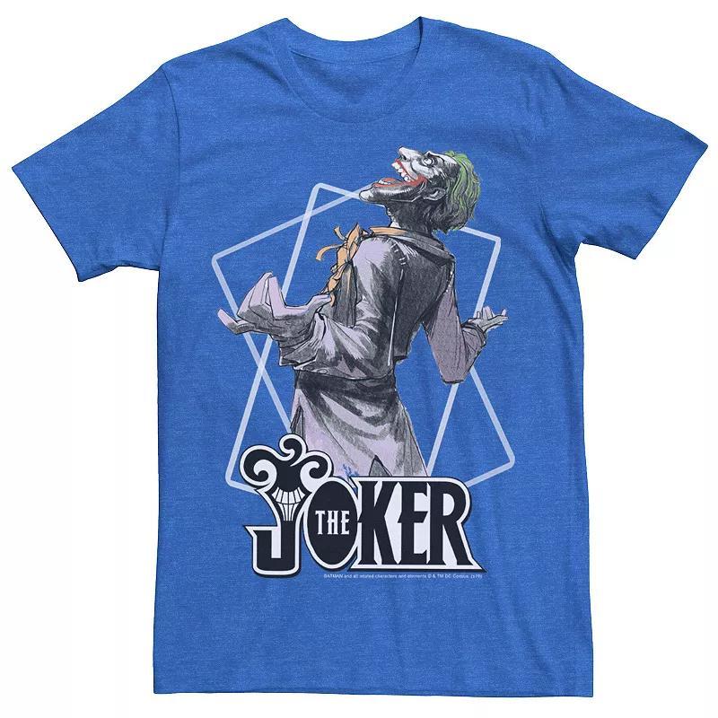 Mens DC Comics The Joker Card Outline Tee Product Image