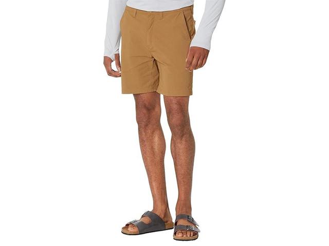 Mountain Hardwear Basin Trek Shorts (Corozo Nut) Men's Clothing Product Image