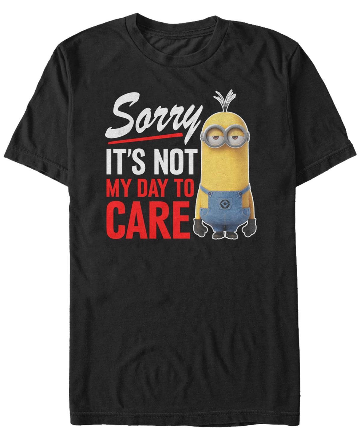 Mens Despicable Me Sorry Its Not My Turn To Care Tee Product Image