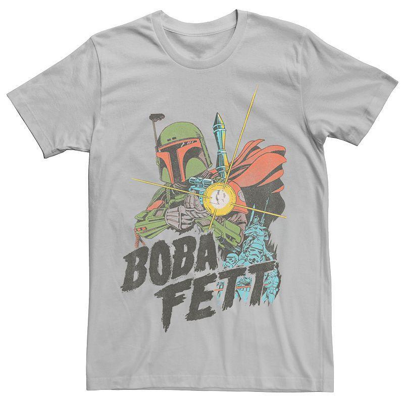 Mens Star Wars Boba Fett Retro Portrait Tee Product Image