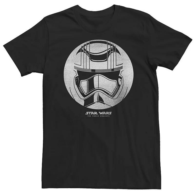 Big & Tall Star Wars The Force Awakens Stormtrooper Logo Tee, Mens Product Image