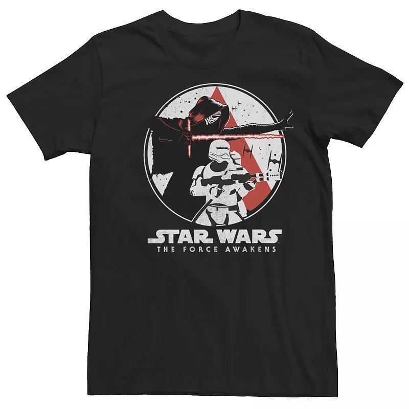 Mens Star Wars The Force Awakens Battle Pose Tee Product Image