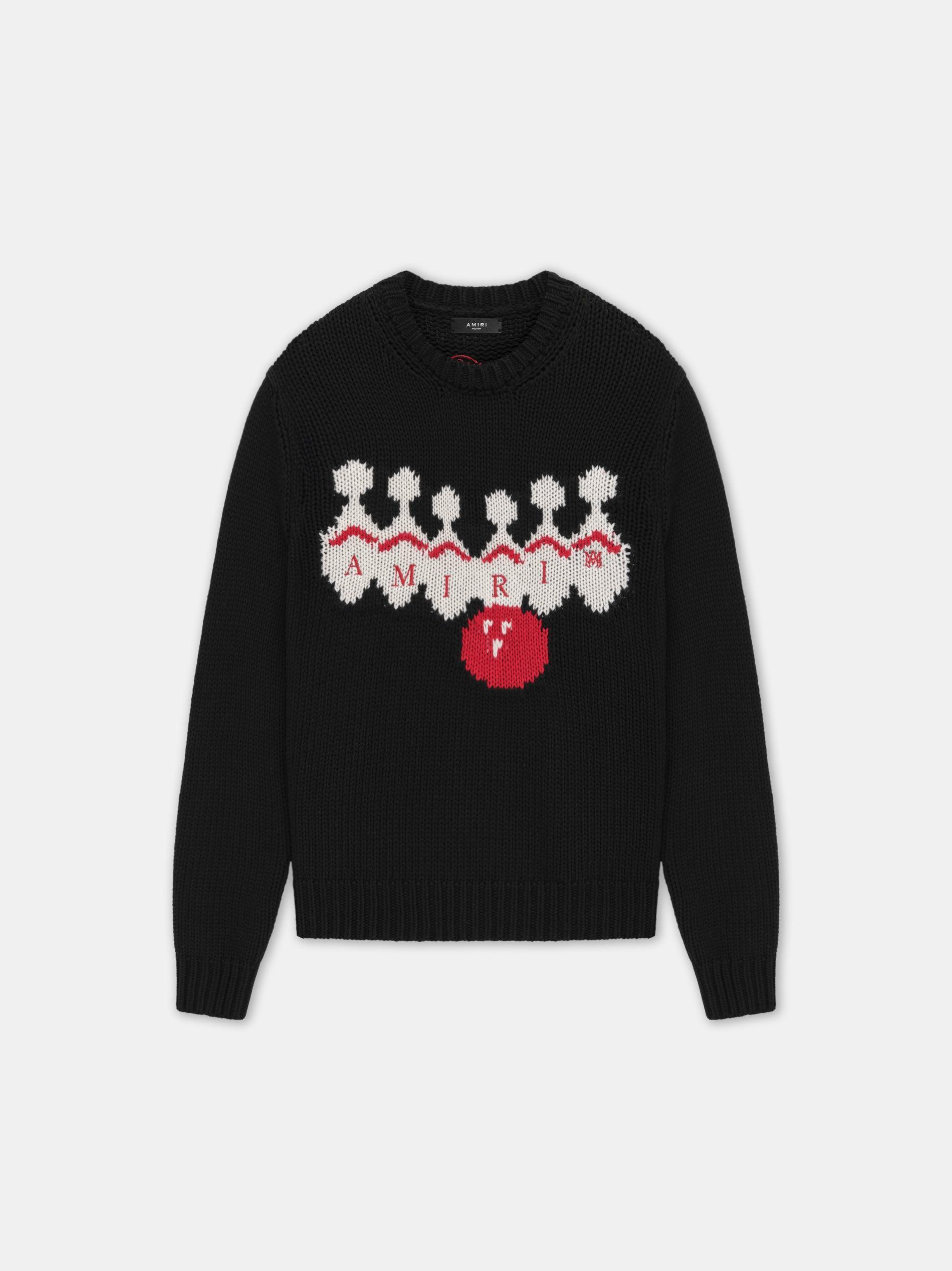 AMIRI BOWLING CREWNECK - Black Male Product Image