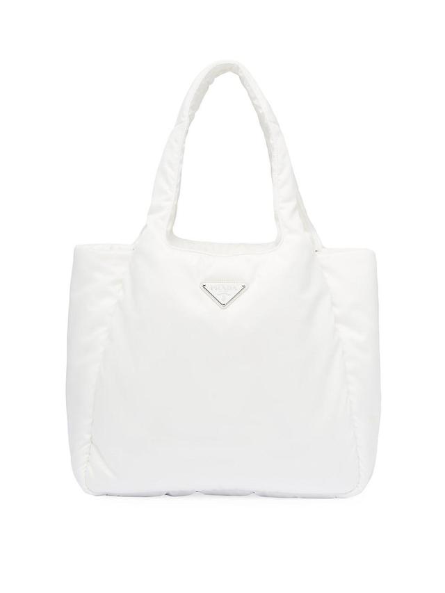 Womens Large Padded Re-Nylon Tote Bag Product Image