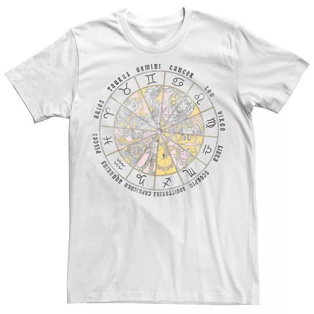 Mens Drawn Astrology Circle Horoscope Tee Product Image