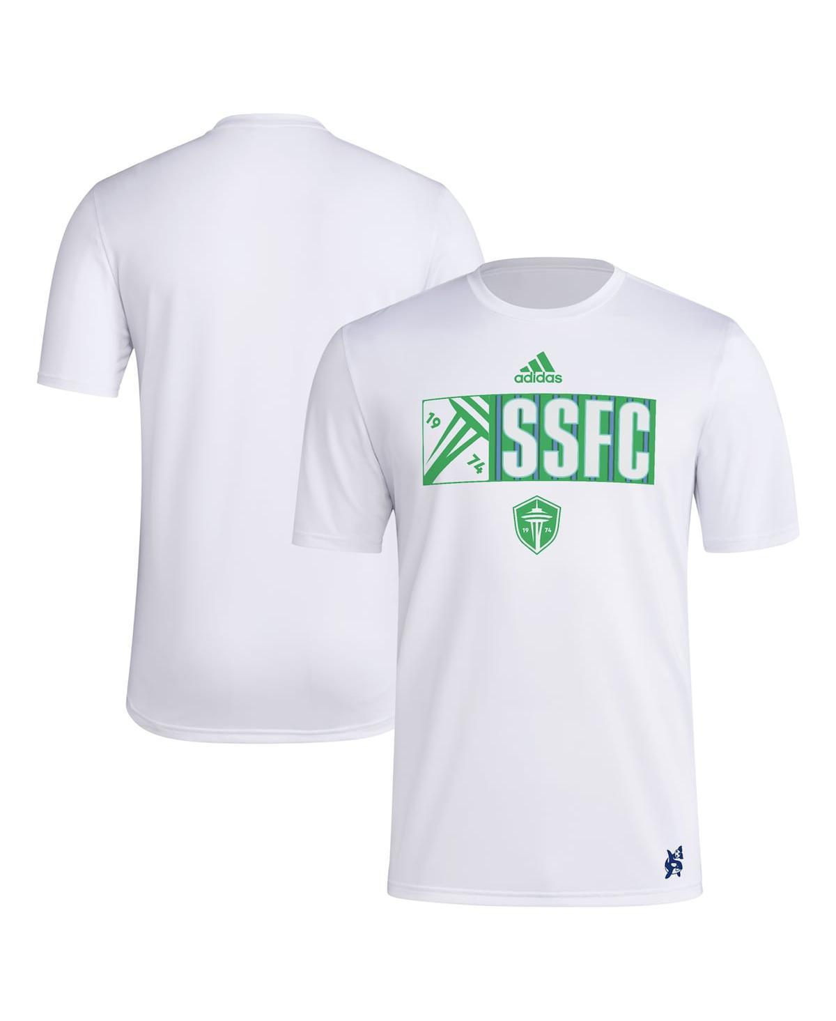 Mens adidas Seattle Sounders FC 2024 Jersey Hook AEROREADY T-Shirt Product Image