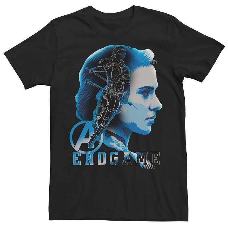 Mens Marvel Avengers Endgame Widow Silhouette Tee Product Image