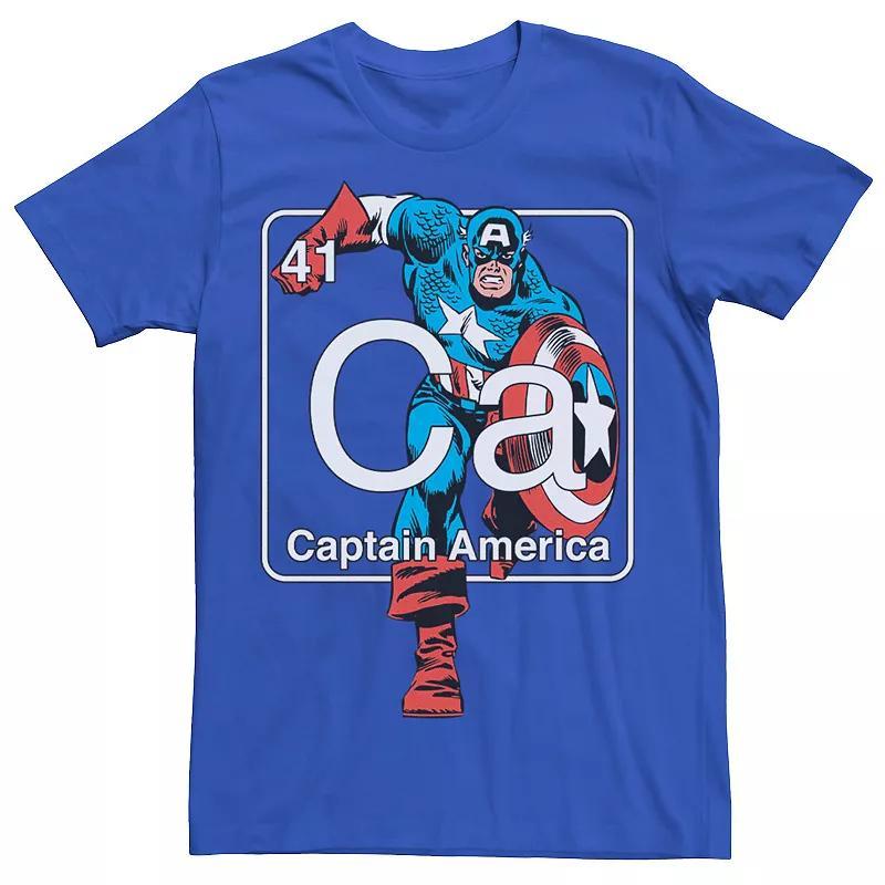 Mens Marvel Avengers Captain America Element Tee Product Image