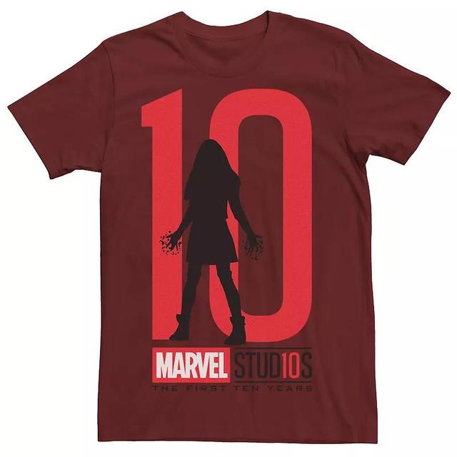 Mens Marvel Studios Scarlet Witch 10 Graphic Tee Red Product Image