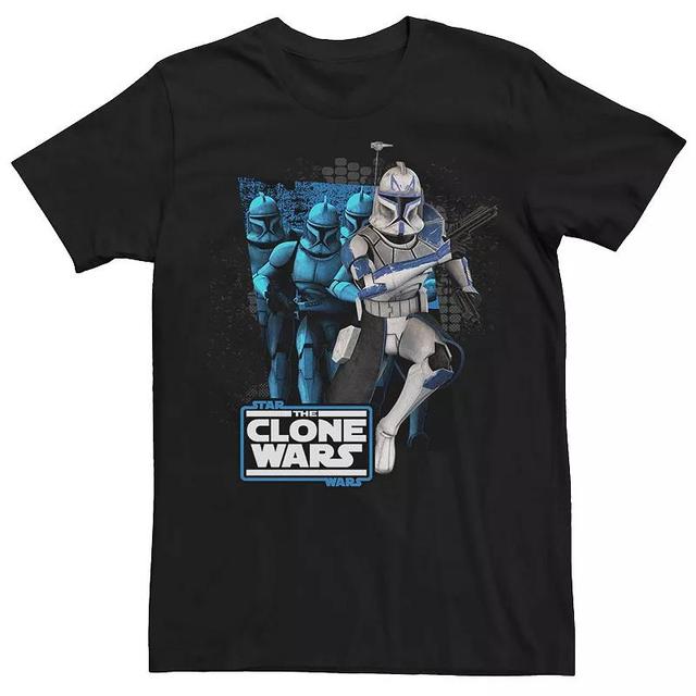 Mens Star Wars: The Clone Wars Clone Captain Rex Mashup Tee Product Image