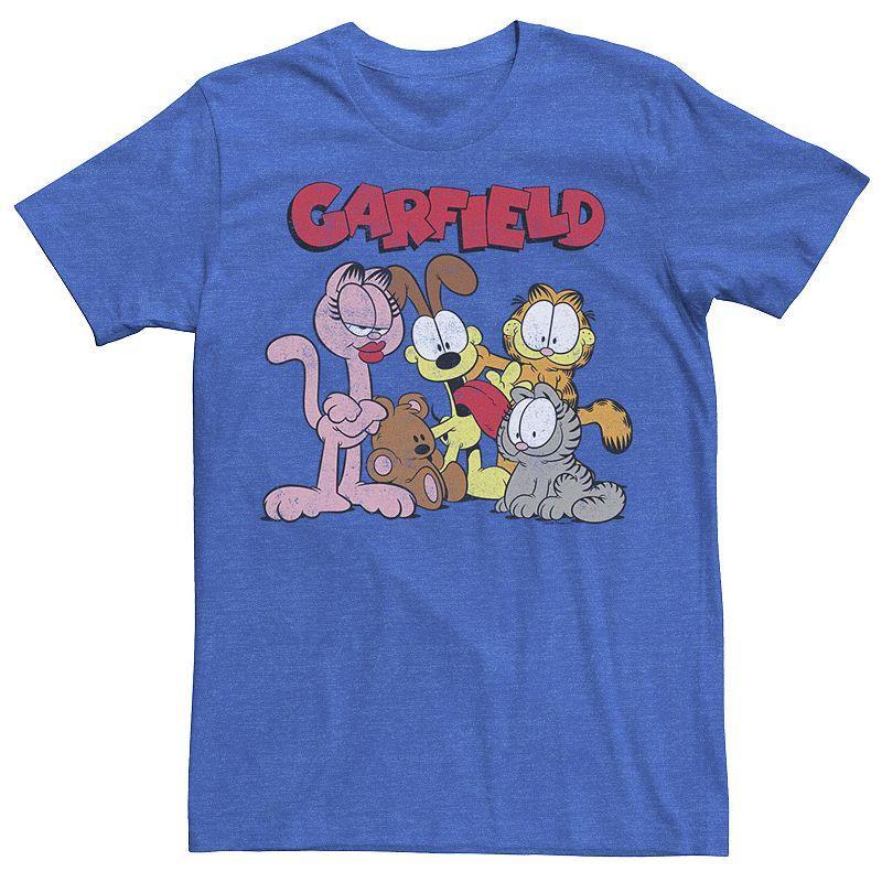 Mens Garfield Group Logo Tee Med Blue Product Image