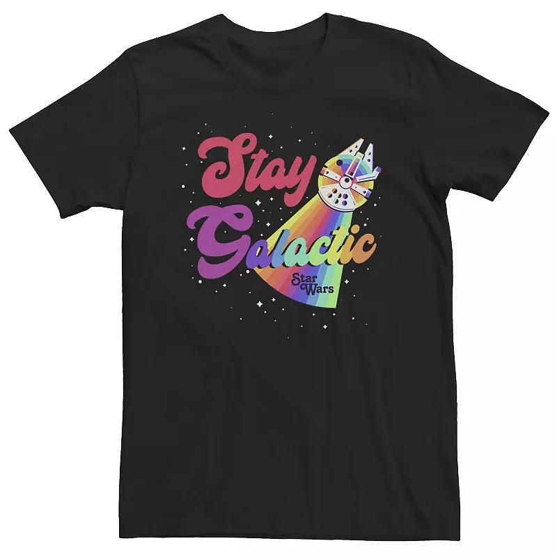 Big & Tall Wednesday Is My Happy Color Tee, Mens Product Image