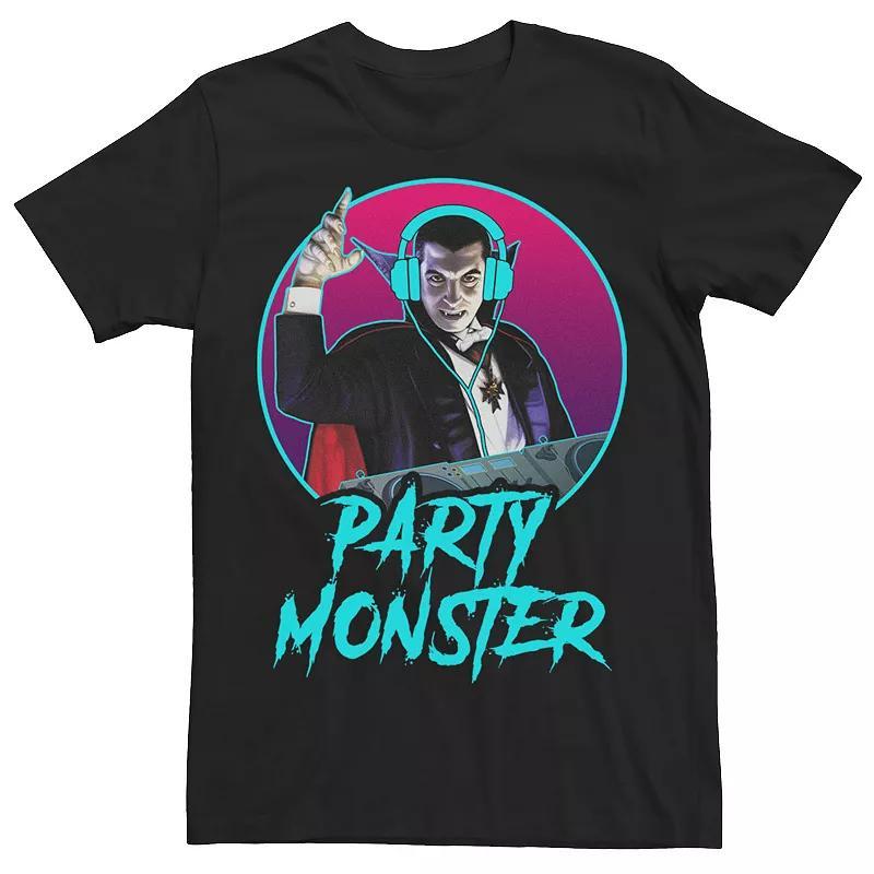 Mens Universal Monsters Dracula Party Monster DJ Tee Product Image