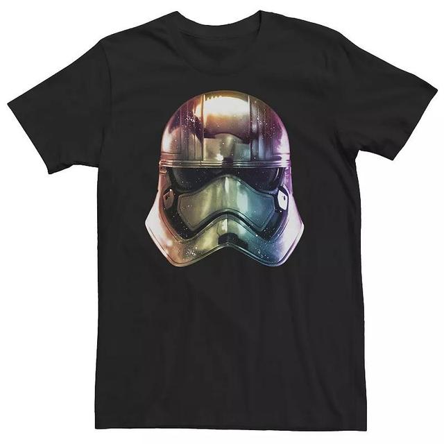 Big & Tall Star Wars The Force Awakens Captain Phasma Helmet Gradient Tee, Mens Product Image