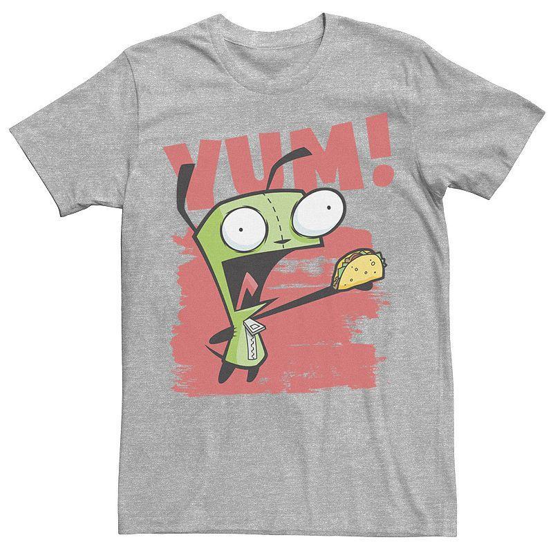 Mens Invader Zim Gir Yum! Paint Smear Tee Product Image