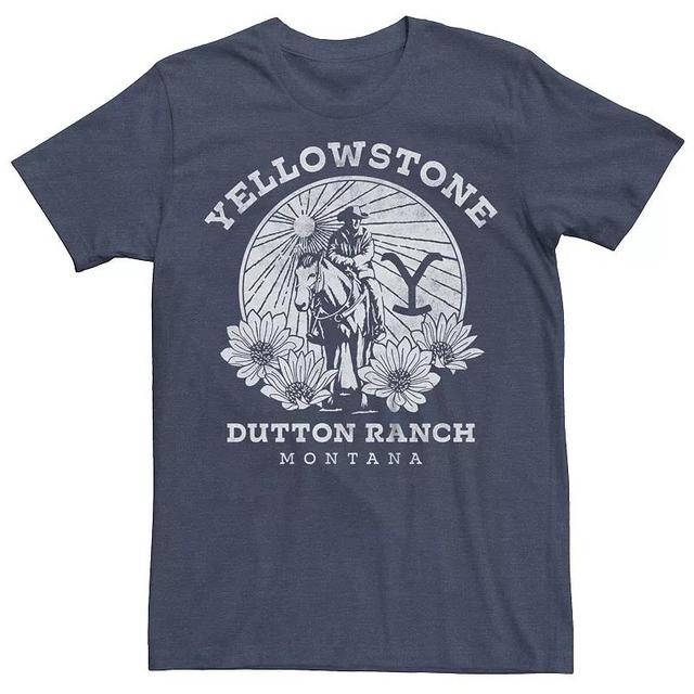 Mens Yellowstone Dutton Ranch Montana Graphic Tee Product Image