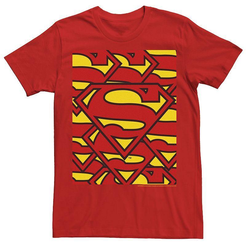 Mens DC Fandome Superman Skyline Silhouette Tee Product Image