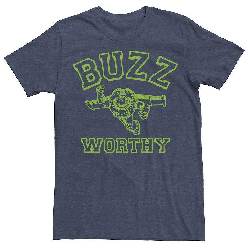 Mens Disney / Pixar Toy Story Buzz Lightyear Buzz Worthy Graphic Tee Product Image