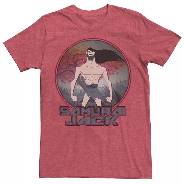 Mens Cartoon Network Samurai Jack The Meditating Warrior Badge Tee Product Image