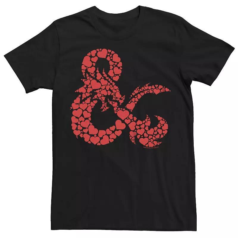 Mens Dungeons & Dragons Heart Fill Tee Product Image