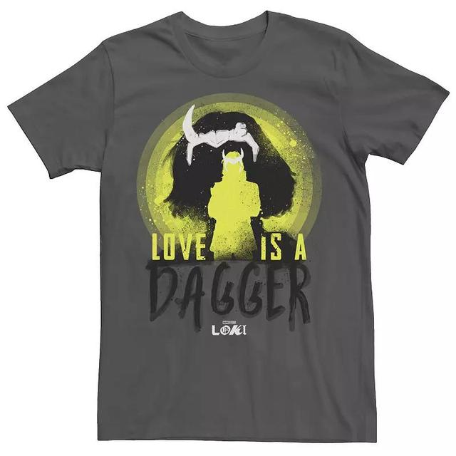 Mens Marvel Loki Love Is a Dagger Quote Tee, Boys Product Image