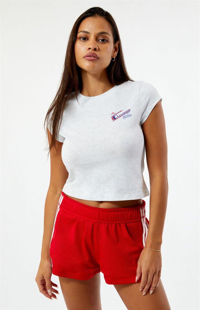 Champion Women's Classic Jersey Y2K T-Shirt Product Image