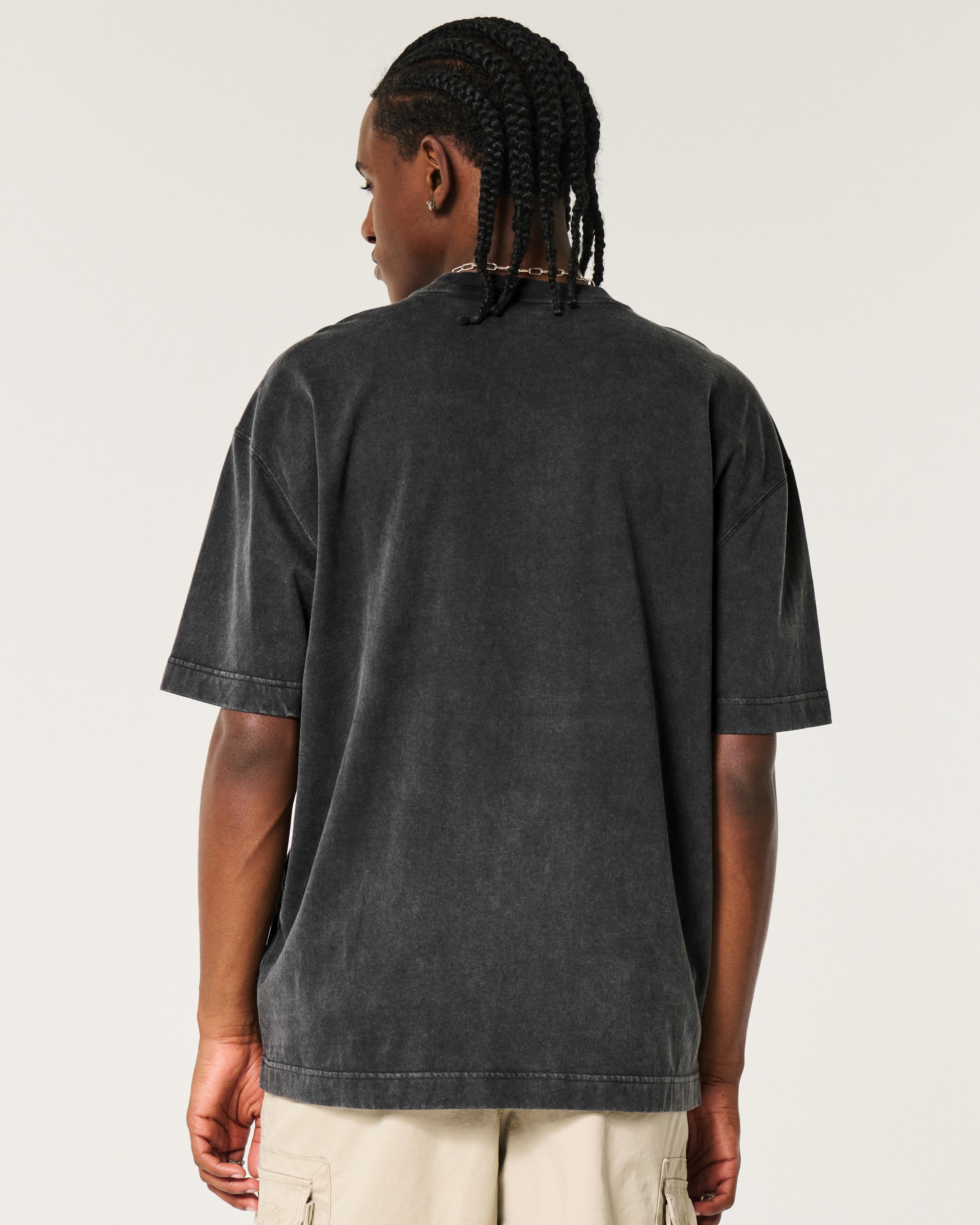 Boxy Heavyweight Cotton Crew T-Shirt Product Image