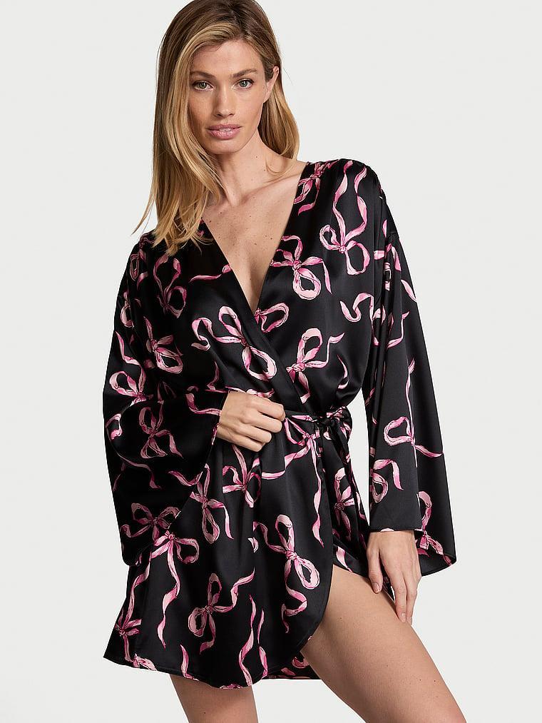 Satin Short Robe Product Image