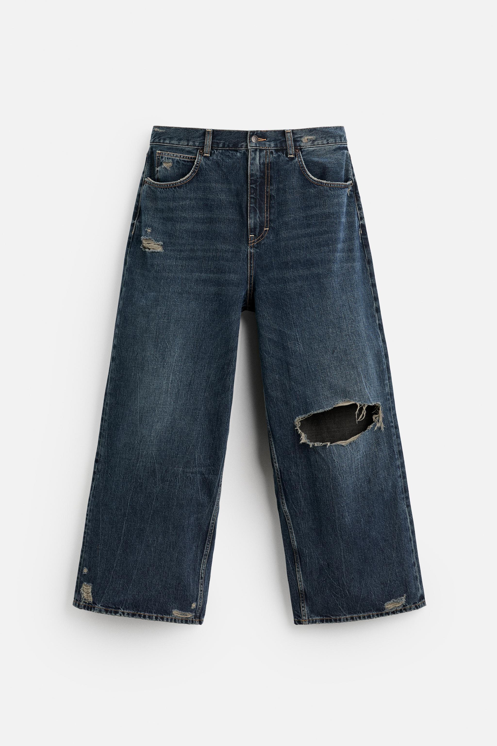 RIPPED BAGGY FIT JEANS X HARRY LAMBERT Product Image