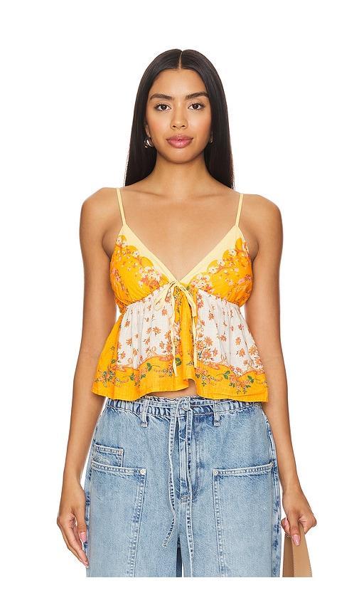 Double Date Floral Camisole In California Product Image