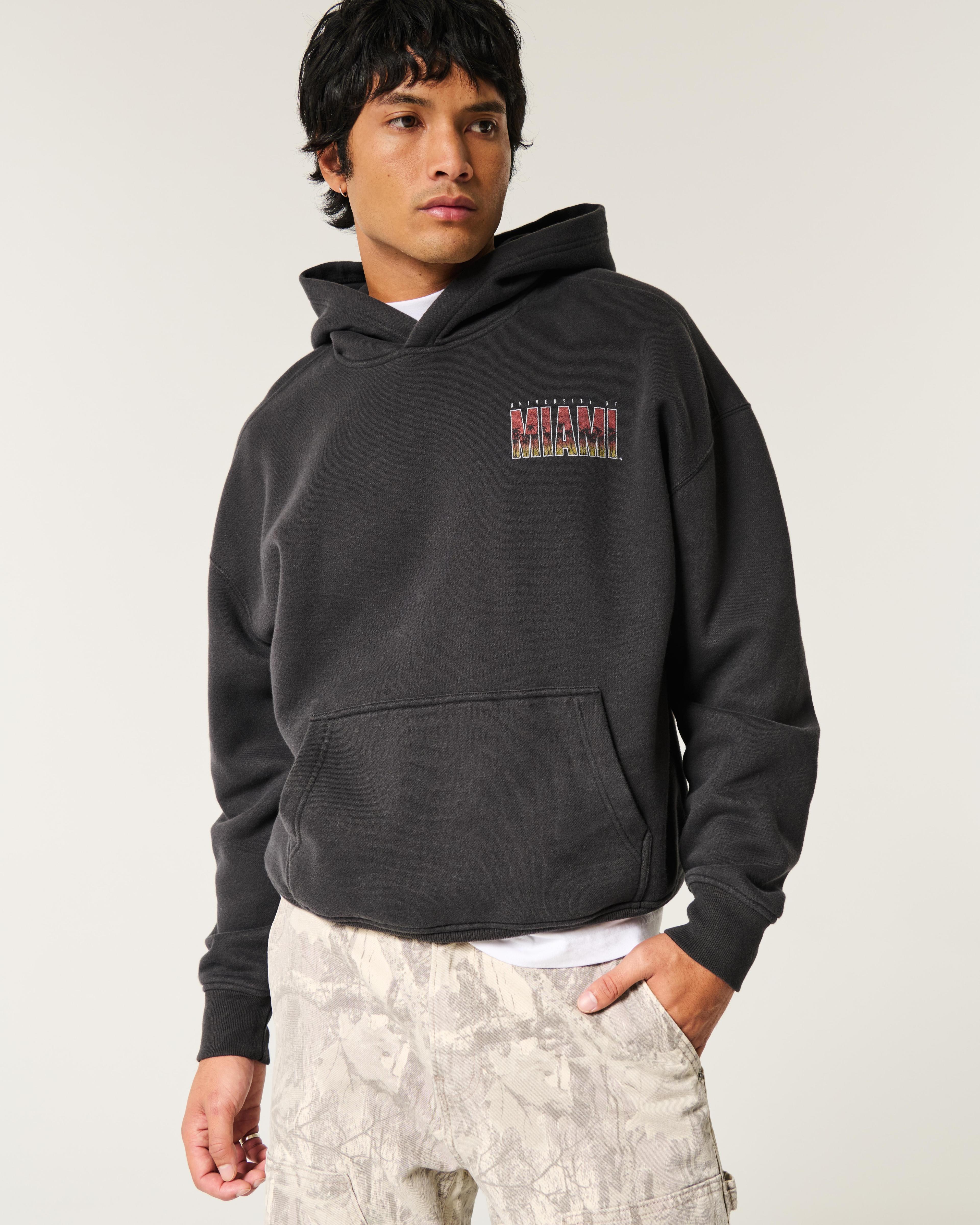 Boxy Florida State University Graphic Hoodie Product Image