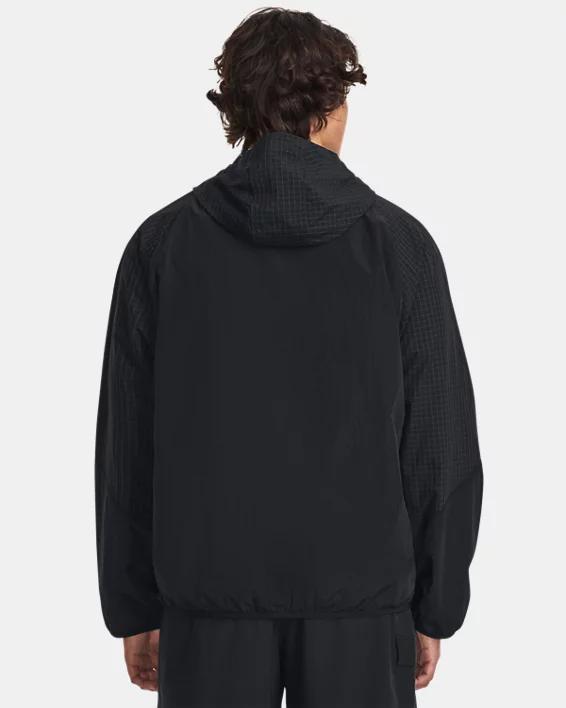 Men's UA RUSH™ Woven ½ Zip Hoodie Product Image