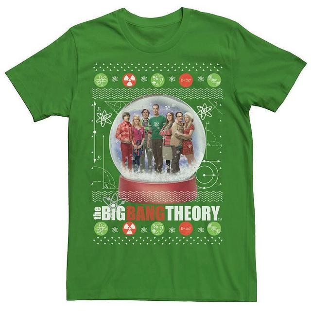 Mens The Big Bang Theory Christmas Snow Globe Tee Product Image