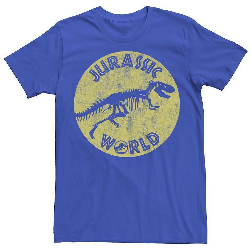 Mens Jurassic World Distressed Fossil Logo Tee Product Image