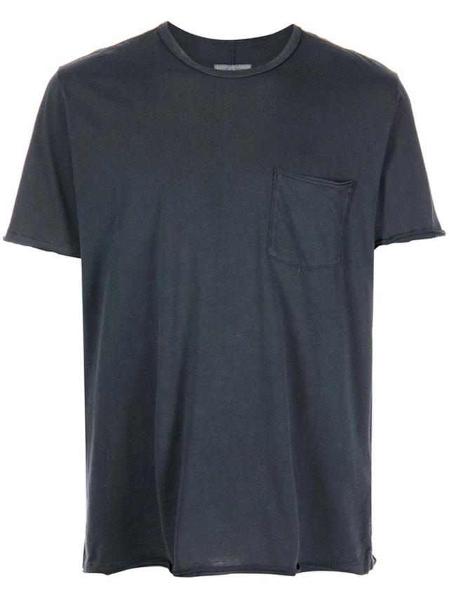 RAG & BONE Miles Organic Cotton T-shirt In Dark Grey Product Image