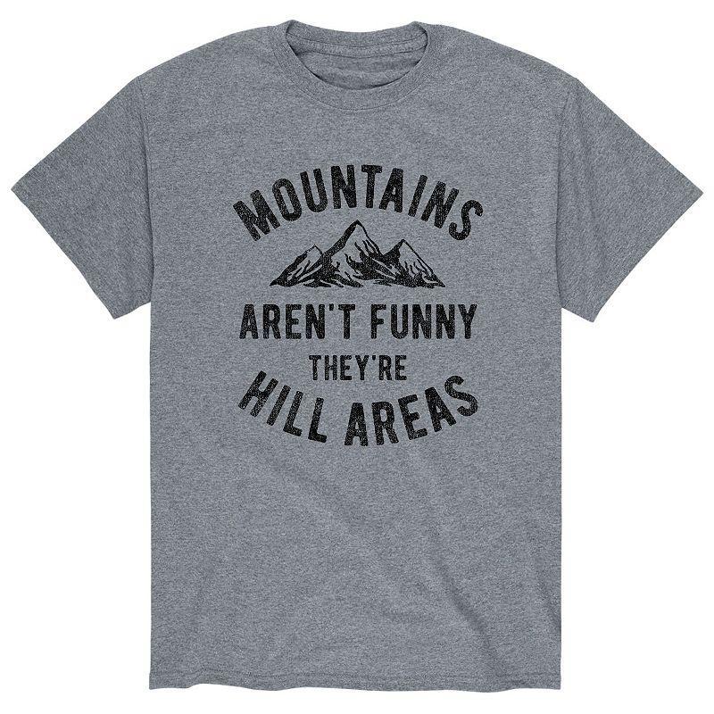 Mens Mountains Arent Funny Tee Product Image