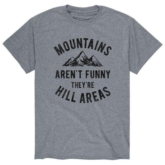 Big & Tall Mountains Funny Tee, Mens Product Image