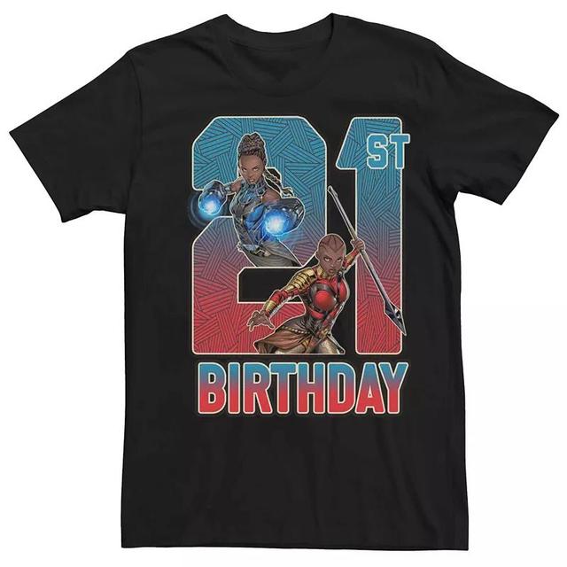 Mens Marvel Shuri Okoye 21st Birthday Tee Product Image