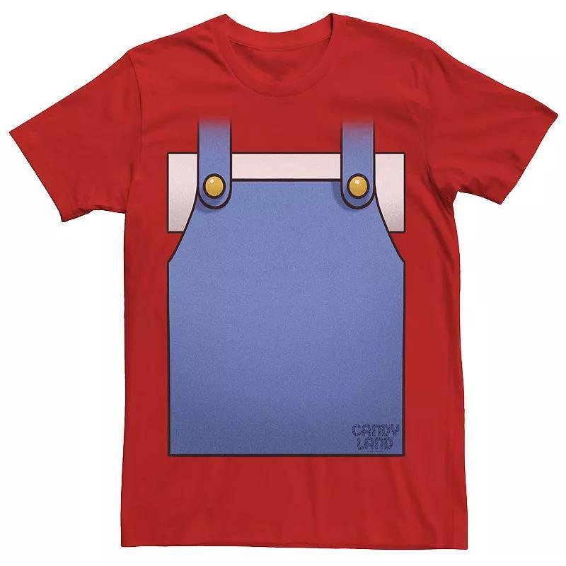 Mens Candy Land Overall Costume Tee Product Image