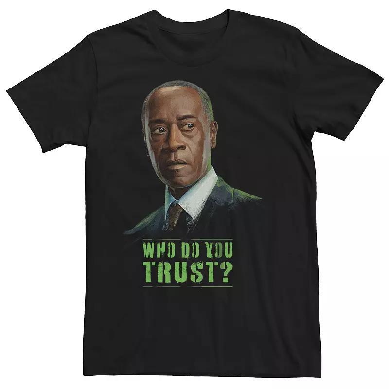 Big & Tall Marvel Secret Invasion Rhodes Who Do You Trust? Graphic Tee, Mens Product Image